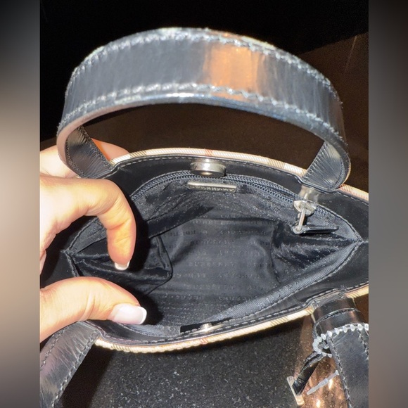 BURBERRY Nova Check Mini Tote - Picture 6 of 17